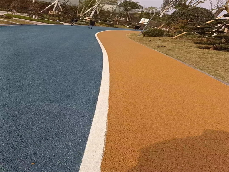 璧山公园沥青改色项目
